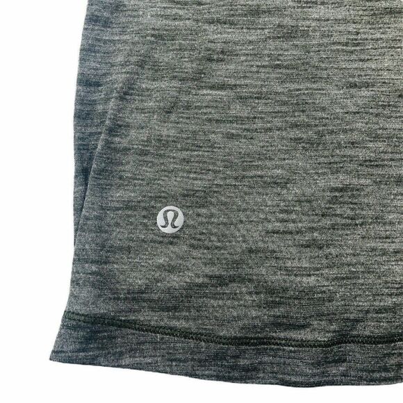 Lululemon Run For Gold Tank Heathered Gator Green - Picture 7 of 13